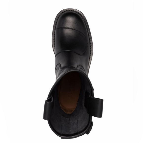 Buttero Side Buckle Leather Boots - Picture 2 of 11